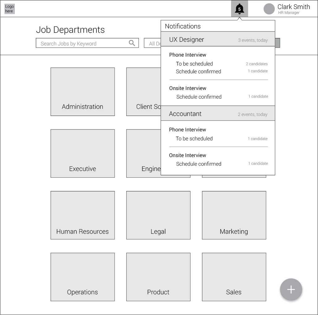 Notifications - Quick access to ToDo